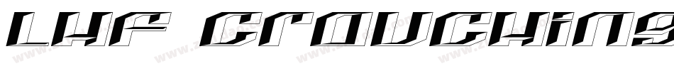 LHF Crouching Tiger CONVEX字体转换